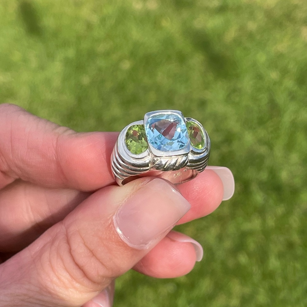 Judith Ripka Silver Ring - Picture 4 of 6
